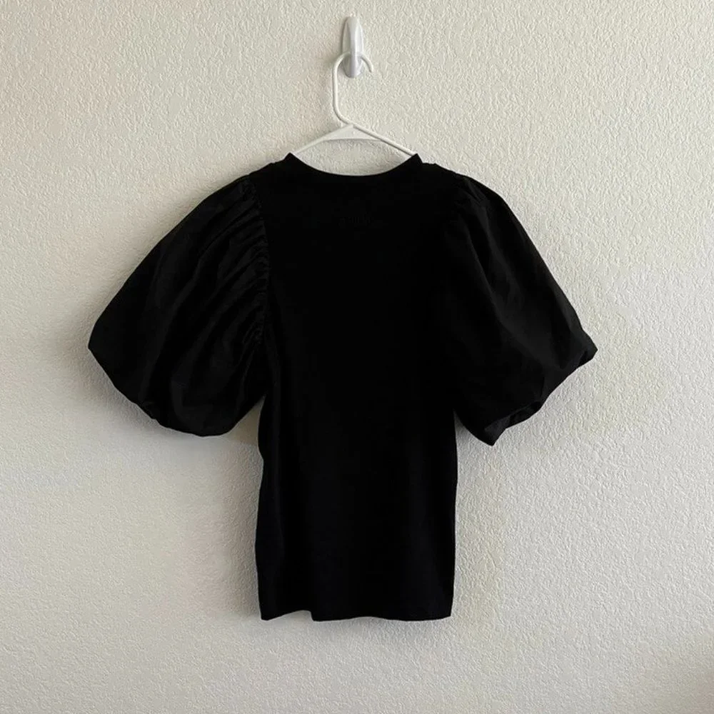 MSGM Puff Balloon Sleeve Top Made in Italy - Picture 6 of 9